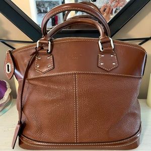 Authenic Louis Vuitton Suhali Lockit MM Handbag